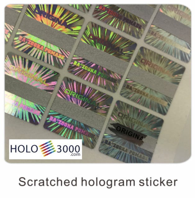 ologramma adesivo hologram sticker